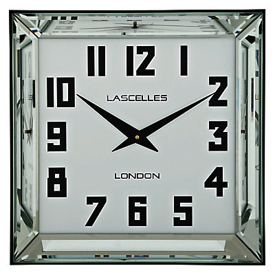 Roger Lascelles Manhattan Clock & Deco Hand, H30 x W30cm